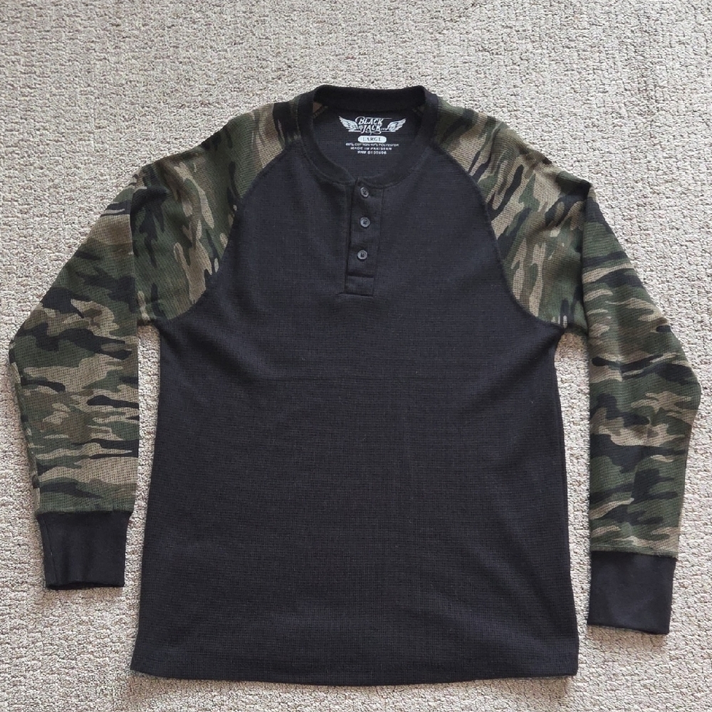 NWOT Black Jack Long Sleeve Tee